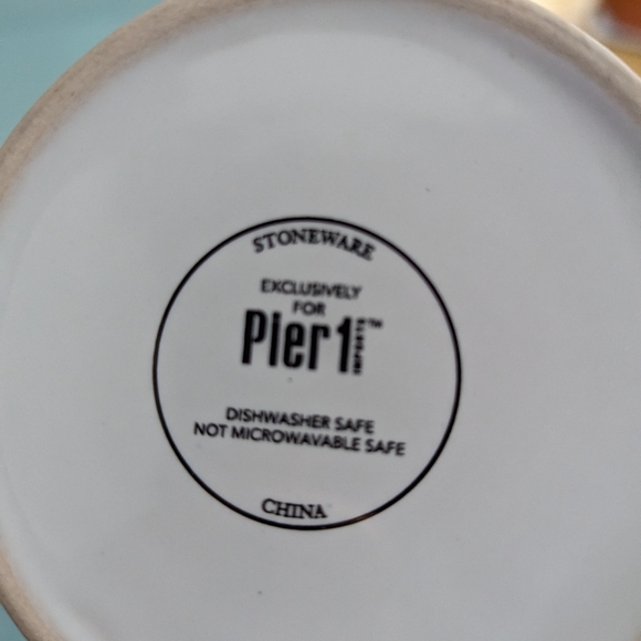 Pier 1 "My Cat Rocks" Extra Large Stoneware Coffee Mug 18 oz Cat Lover Gift - Picture 8 of 8